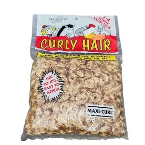 One & Only Creations Curly Hair for Dolls Strawberry Blonde #04-300